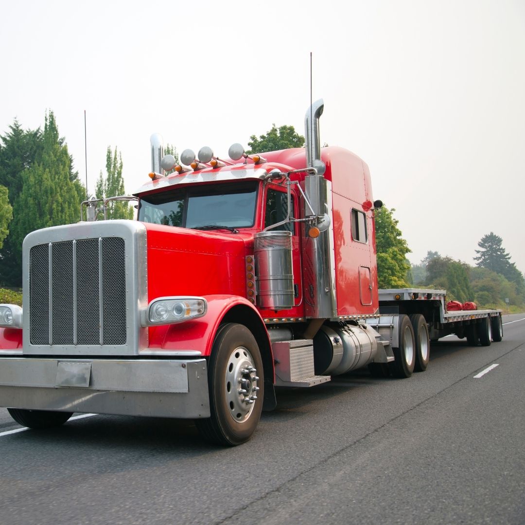 flatbed trailer