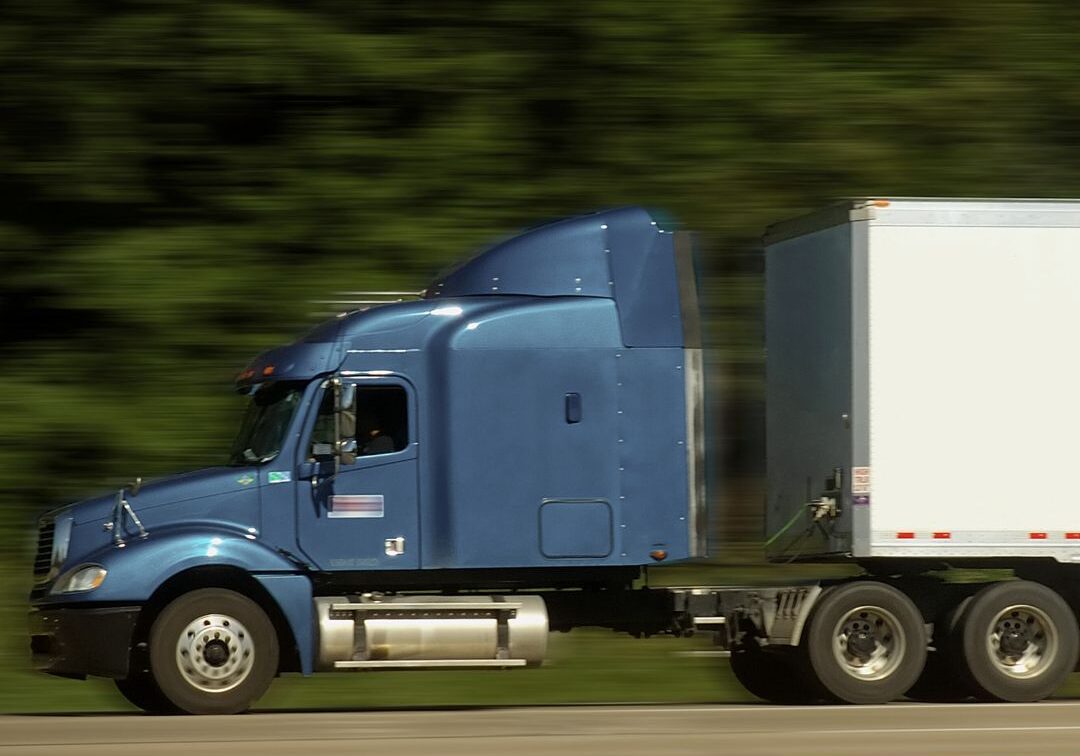 Image of a truck cab